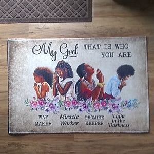 🆕 religious rug/mat